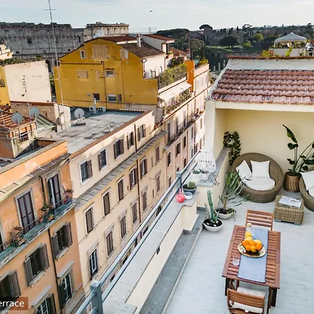 La Polveriera, Eleganti E Luminosi Vicino Al Colosseo Roma