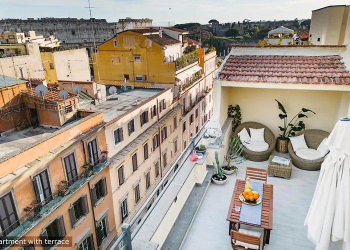 La Polveriera, Eleganti E Luminosi Vicino Al Colosseo Roma